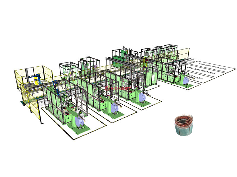 新能源扁线定子生产线